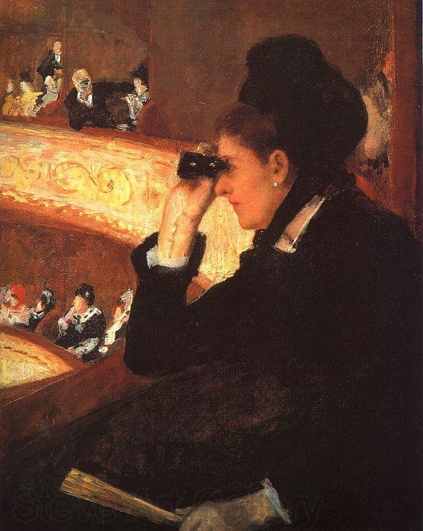 Mary Cassatt At the Opera France oil painting art